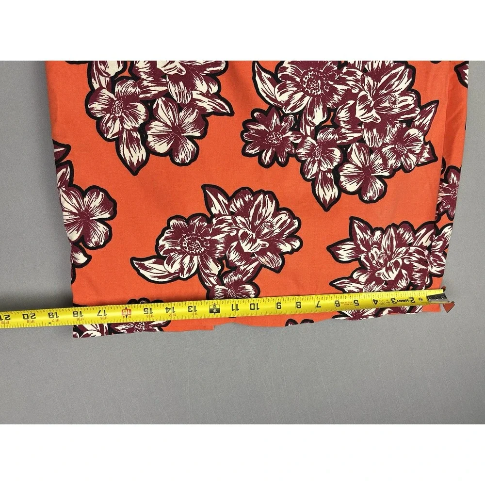 Anthropologie Maeve Women's 4 Bold Floral Salinas Pencil Skirt (Read) - Picture 7 of 12